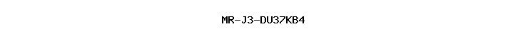 MR-J3-DU37KB4