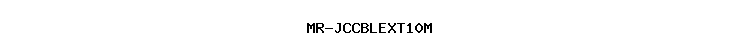 MR-JCCBLEXT10M