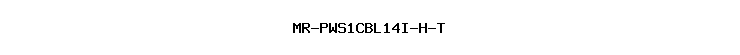 MR-PWS1CBL14I-H-T