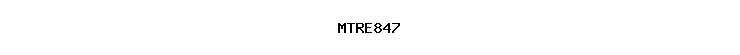 MTRE847