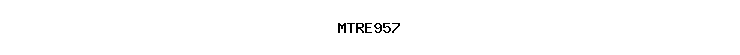 MTRE957