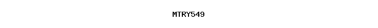 MTRY549