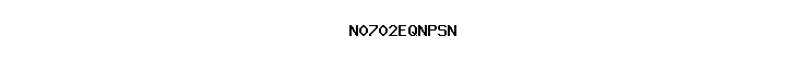 N0702EQNPSN