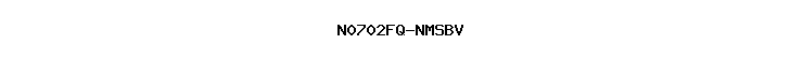 N0702FQ-NMSBV