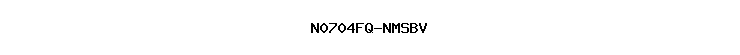 N0704FQ-NMSBV