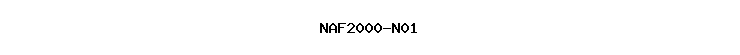 NAF2000-N01
