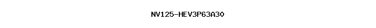 NV125-HEV3P63A30