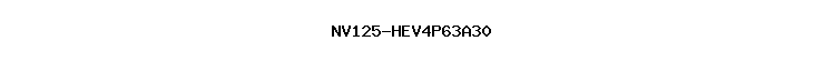 NV125-HEV4P63A30