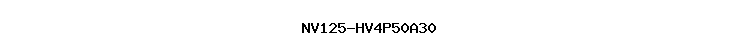 NV125-HV4P50A30