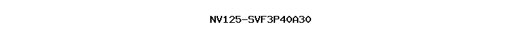 NV125-SVF3P40A30