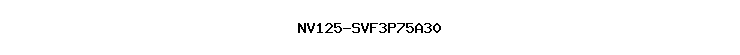 NV125-SVF3P75A30
