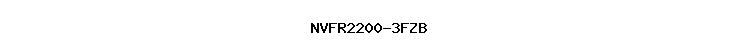 NVFR2200-3FZB