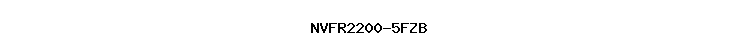 NVFR2200-5FZB