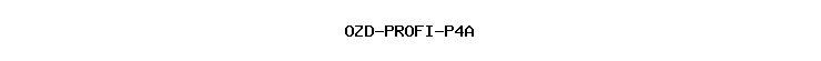 OZD-PROFI-P4A