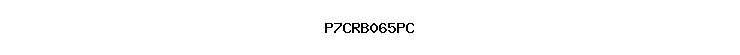 P7CRB065PC