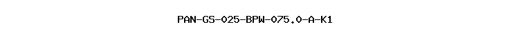 PAN-GS-025-BPW-075.0-A-K1