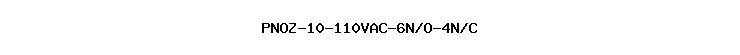 PNOZ-10-110VAC-6N/O-4N/C
