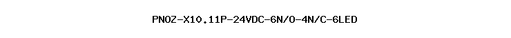 PNOZ-X10.11P-24VDC-6N/O-4N/C-6LED