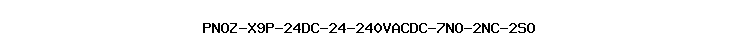 PNOZ-X9P-24DC-24-240VACDC-7NO-2NC-2SO