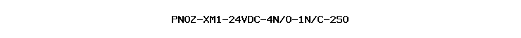 PNOZ-XM1-24VDC-4N/O-1N/C-2SO
