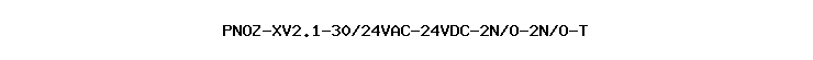 PNOZ-XV2.1-30/24VAC-24VDC-2N/O-2N/O-T