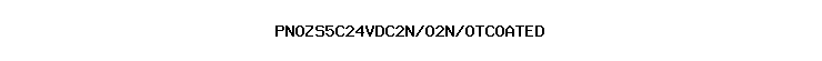 PNOZS5C24VDC2N/O2N/OTCOATED