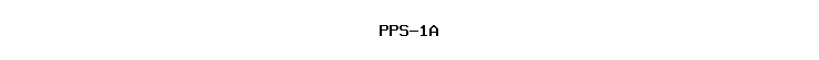 PPS-1A