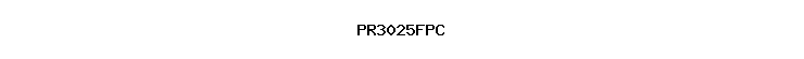 PR3025FPC