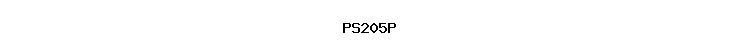 PS205P