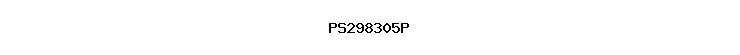 PS298305P