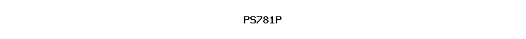 PS781P