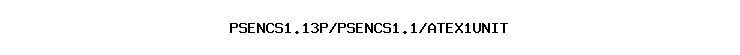 PSENCS1.13P/PSENCS1.1/ATEX1UNIT