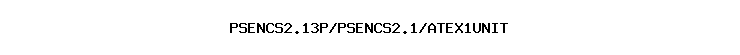 PSENCS2.13P/PSENCS2.1/ATEX1UNIT