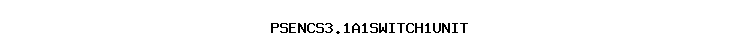 PSENCS3.1A1SWITCH1UNIT
