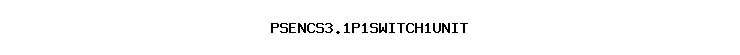 PSENCS3.1P1SWITCH1UNIT