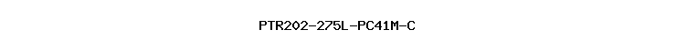 PTR202-275L-PC41M-C