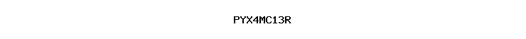 PYX4MC13R