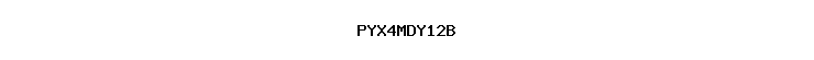 PYX4MDY12B