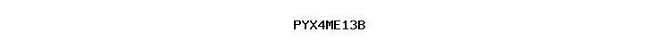 PYX4ME13B