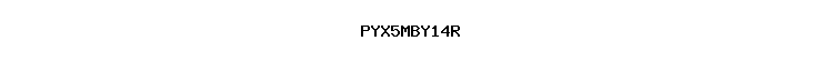 PYX5MBY14R