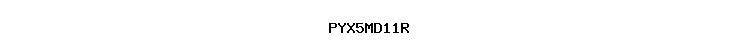 PYX5MD11R