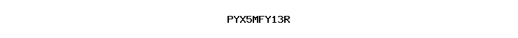 PYX5MFY13R