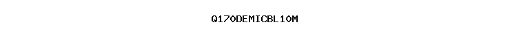 Q170DEMICBL10M