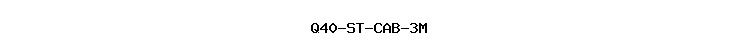 Q40-ST-CAB-3M