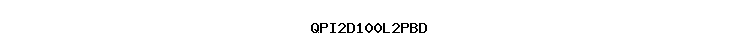 QPI2D100L2PBD