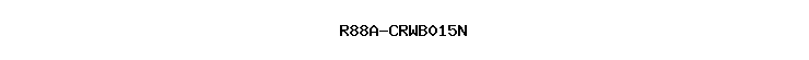 R88A-CRWB015N