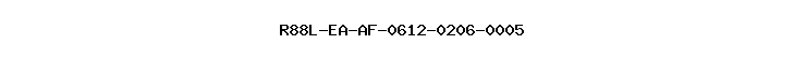 R88L-EA-AF-0612-0206-0005