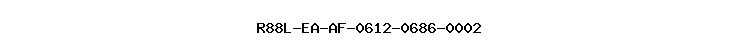 R88L-EA-AF-0612-0686-0002