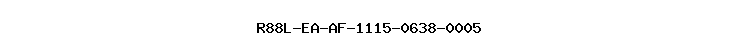 R88L-EA-AF-1115-0638-0005