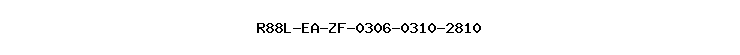 R88L-EA-ZF-0306-0310-2810